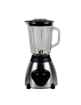 Blender de masa inox, cana sticla 1.5l, 5 trepe + 1 functie pulse, putere 600w / ZLN 2782 Engros