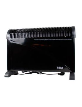 Convector electric podea 2000W, termostat reglabil 3 trepte, negru / ZLN 6843 Engros