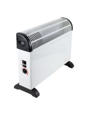 Convector electric TURBO 2000W, Aeroterma, Termostat reglabil, Alb / ZLN 6850 Engros