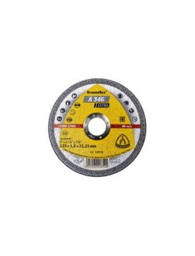 Disc debitare inox si Metal, Klingspor A 346 Extra, 125 x1.6x22.23 mm / EXT 340938 Engros