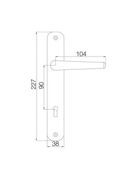 Maner+Sild P 90 Alb 701-159 Engros