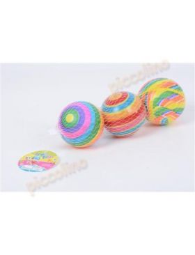 Set 3 mingi 8 cm Curcubeu Engros