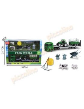 Set ferma cu trailer tractor si accesorii Engros