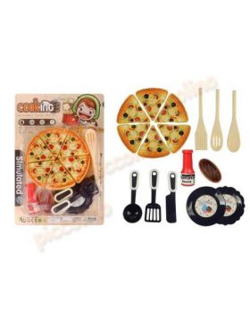 Set joaca alimente - pizza 111 Engros