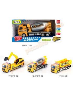 Utilaj diecast pullback lumini_4 Engros