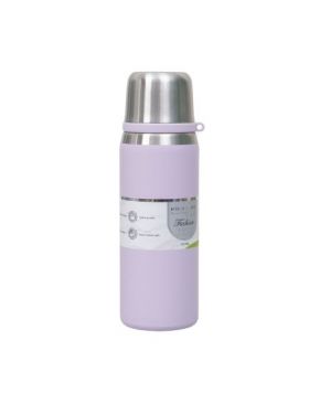 Termos interior inox, capacitate 700ml, cu capac inox, mov / ZTS 8442_1 Engros