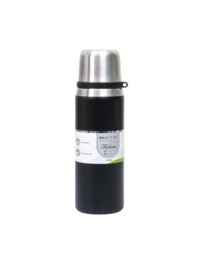 Termos interior inox, capacitate 700ml, cu capac inox, negru / ZTS 8442_3 Engros