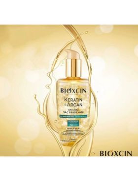 Ulei reparator de ingrijire a parului cu Keratina si Argan Bioxcin 150 ml