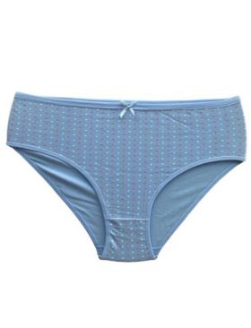 Chiloti Dama Pamuklu Bleu Imprimat Engros