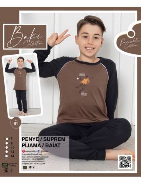 Pijama Copii Baieti Penye 01 Engros