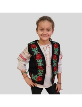 Vesta traditionala Engros pentru fete, model Catinca