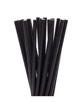Set 1000 paie de hartie Engros, pentru milkshake/ fresh/ frappe, VRAC - ambalate individual