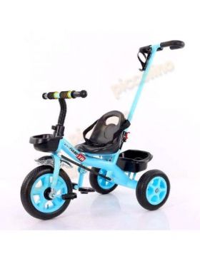 Tricicleta YB cu maner - albastru Engros