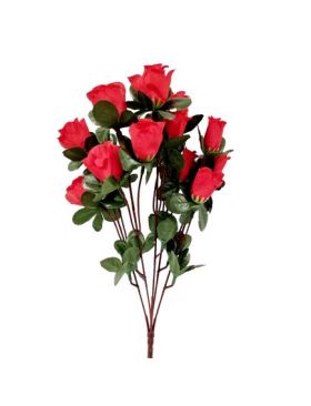 Buchet floare artificiala Trandafir 5 fire 35 cm lungime buchet