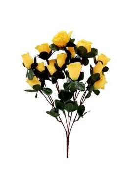 Buchet floare artificiala Trandafir 5 fire 35 cm lungime buchet