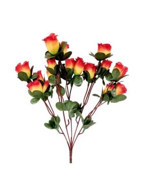 Buchet floare artificiala Trandafir 5 fire 35 cm lungime buchet