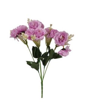 Buchet floare artificiala Trandafir 5 fire 36 cm lungime buchet