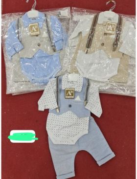 Compleu Engros pentru bebelusi, 4 piese, elegant
