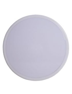 Plafoniera de exterior IP65 Rotunda Alba Fi300, EN GROSS, 24W=200W, 6500K, lumina rece