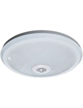 Plafoniera Led cu senzor de miscare reglabil Ø270, EN GROSS, 12W=75W, 4100K, lumina neutra