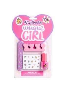 Set unghii Super Girl Nail Art Kit, Martinelia 12229 Engros