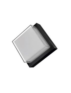 Aplica LED de exterior, 160x160mm,Engros, 12W=75W, 3000K, lumina calda, 1080Lm, IP65