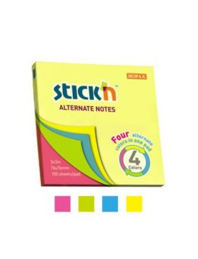 En-gros Notes Adeziv 76×76 Culori combinate, 100 foi