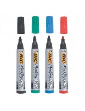 Marker permanent Bic 2000Engros