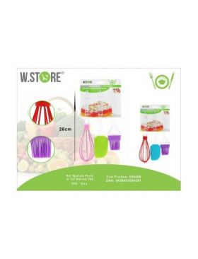 En-gros Set Spatula, Perie si Tel de silicon, pentru bucatarie