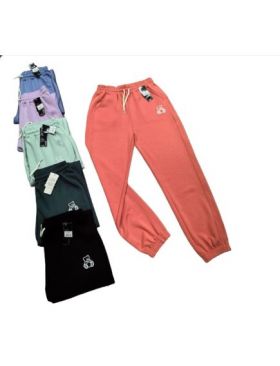 PANTALONI DE TRENING CU ELASTIC JOS BEAR EN-GROSS