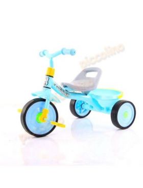 Tricicleta roti plastic - albastru Engros