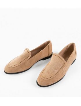 Pantofi Casual dama Demid Bej, Engros