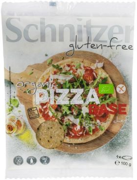 Blat de pizza, eco-bio, fara gluten, 100g - Schnitzer