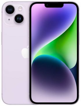 Smartphone Apple iPhone 14, 128GB, 5G, Purple