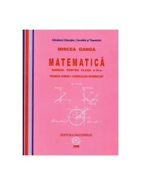 Matematica manual pentru clasa a IX-a trunchi comun + curriculum diferentiat