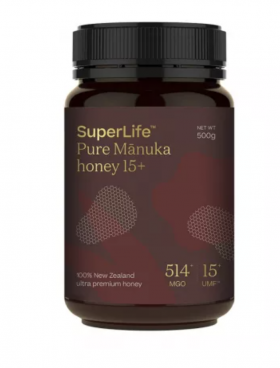 Miere de Manuka UMF15+, MGO514+, 500g - Superlife