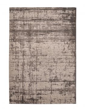 Covor Yuno, Bizzotto, 155 x 230 cm, tesatura Chenille/policoton, verso din latex, grej