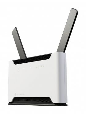 mikrotik Mikrotik Chateau LTE18 ax router wireless Gigabit Ethernet Bandă dublă (2.4 GHz/ 5 GHz) 4G Alb (S53UG+5HAXD2HAXD-TC&EG18-EA)