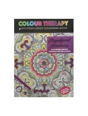 Colour Therapy Magnificent Mandalas - Carte de colorat pentru adulti