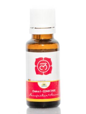 Ulei aromaterapie - Conectare - Chackra 1, 20 ml | Cred Natura