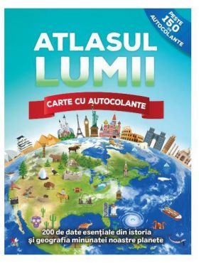 Atlasul lumii. Carte de autocolante | 