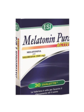Melatonina pura activ, 30cpr - Esitalia