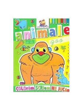 Animale de la Zoo - Coloram scriem ne jucam