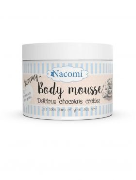 Spuma de corp cu aroma de prajitura delicioasa de ciocolata, 150g, Nacomi