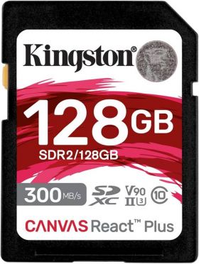 Card memorie Kingston SDXC Canvas React Plus Clasa 10 UHS-II 128GB