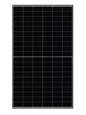 jasolar Photovoltaic module JA Solar 425Wp // Bifacial, efficiency 21.8%, cell half-cut N-type, black frame (JAM54D40-425/MB_BF)