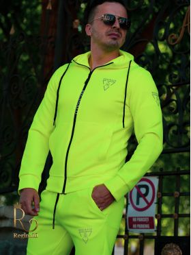 Trening sport de bărbați verde neon - Colectia Reginald - TG170