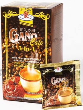 GanoCafe 3 in 1 - cafea instant 3 in 1 cu ganoderma - 20pl/cutie - GANO EXCEL