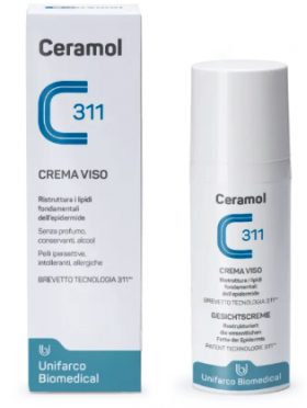 Crema hidratanta pentru ten sensibil, reactiv 50ml - Ceramol