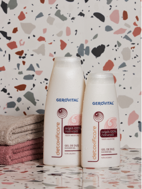 Gel de dus argila 100% naturala, 400ml, Gerovital